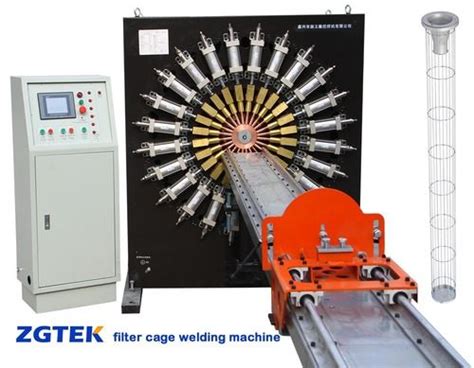 cnc cage welding machine|filter cage welding machine.